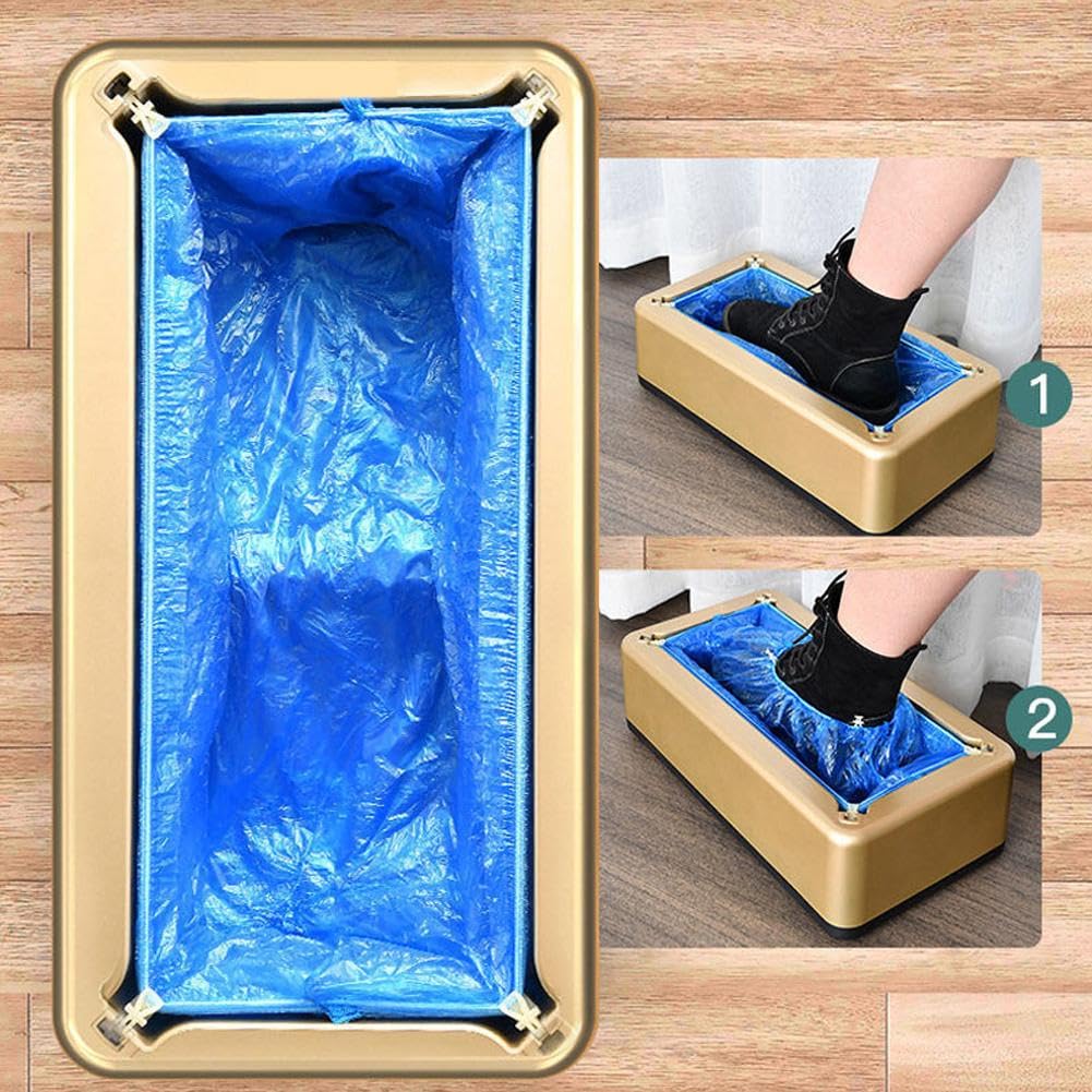 Distributeur automatique de couvre-chaussures, 200 couvre-chaussures jetables, distributeur pratique pour la maison, le bureau, le supermarché, l'usine et l'hôpital