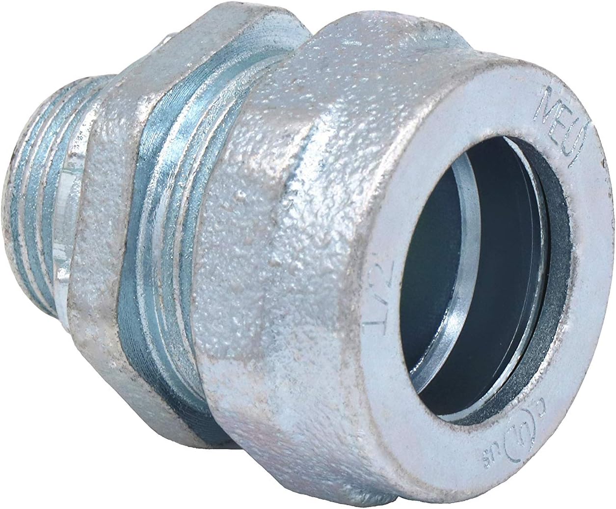 20-Pack Malleable Iron Liquid Tight Connector for Threadless Rigid Conduit IMC (1/2")