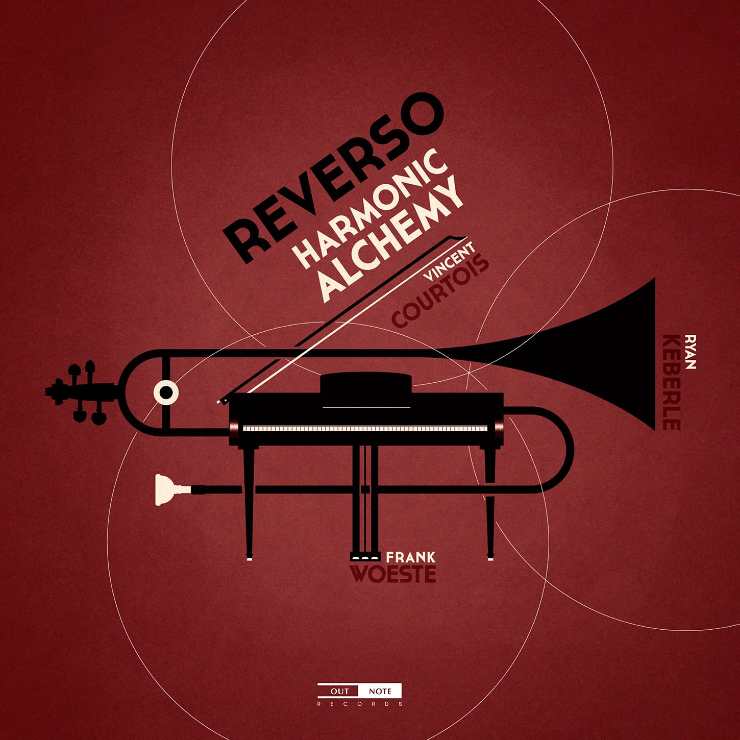 Frank Woeste; Vincent Courtois; Ryan Keberle Reverso - Harmonic Alchemy CD