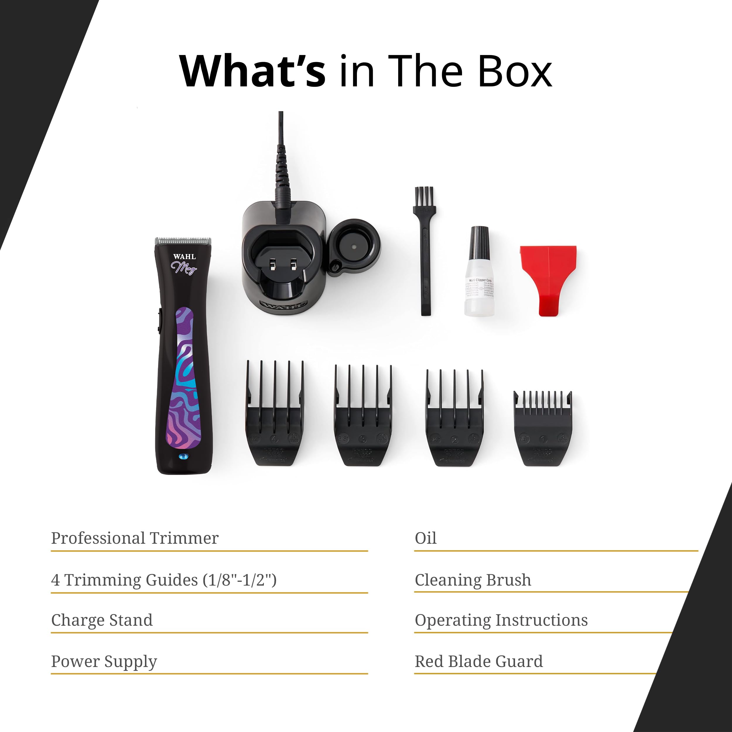 Wahl Professional Sterling Mag 2026 LE - Rasoio senza fili, colore: viola e