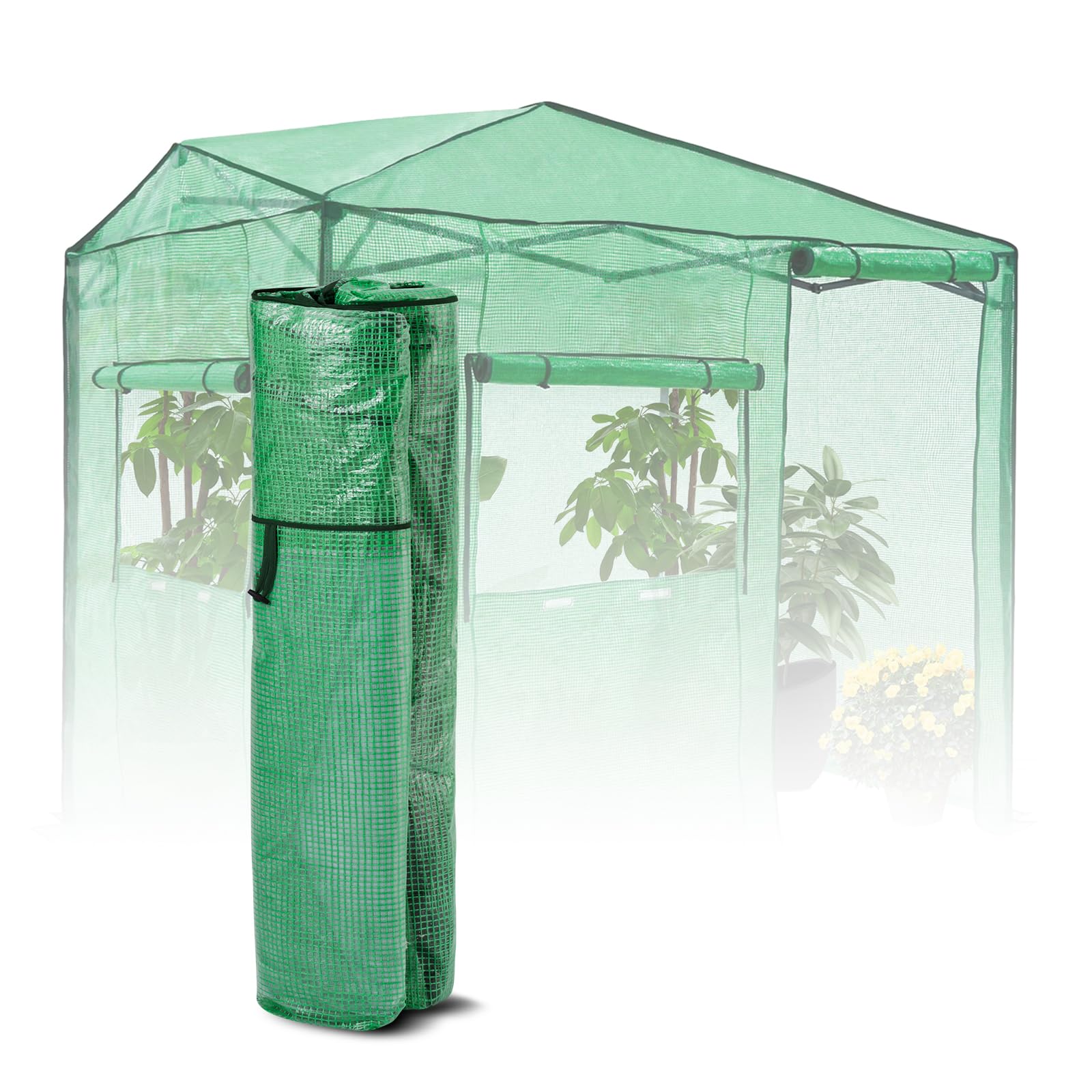 EAGLE PEAK Replacement Cover for 8x6 Pop-up Greenhouse