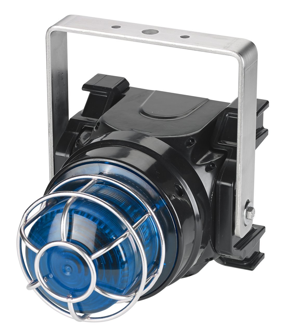 Federal Signal G-STR-120-T-B Global Series Strobe Beacon, U-Bracket Mount, 120 VAC, Blue