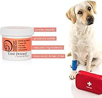 Vista 2 de COAT DEFENSE Pasta de secado Trouble Spot – Fabricado en Estados Unidos – Cuidado de la piel de perro y gato de 5 onzas, picazón en la piel
