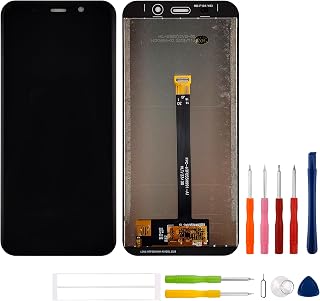 New LCD Display Compatible with Fossibot F101 Pro Touch Screen Digitizer Assembly Replacement with Upgraded Repair Tools Kit-Black
