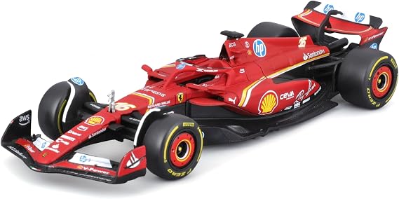 Bburago 1:43 Ferrari SF-24 (2024) Die-Cast Model Car for Kids and Adult Collectors