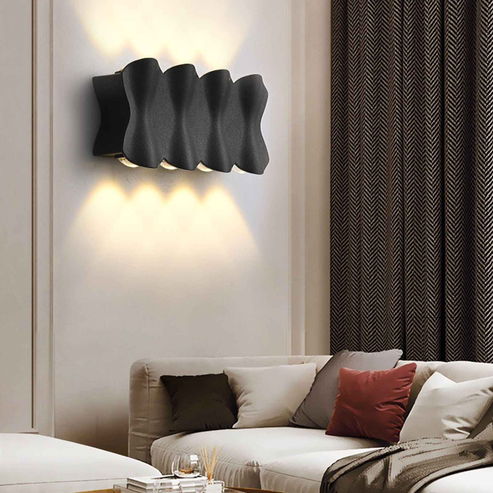 Lampada da Parete a LED IP65 8W 3000K Up Down Lampada da Esterno