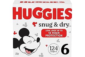 Huggies Little Movers Size 6 Diapers: Exceptional Protection for Active Toddlers