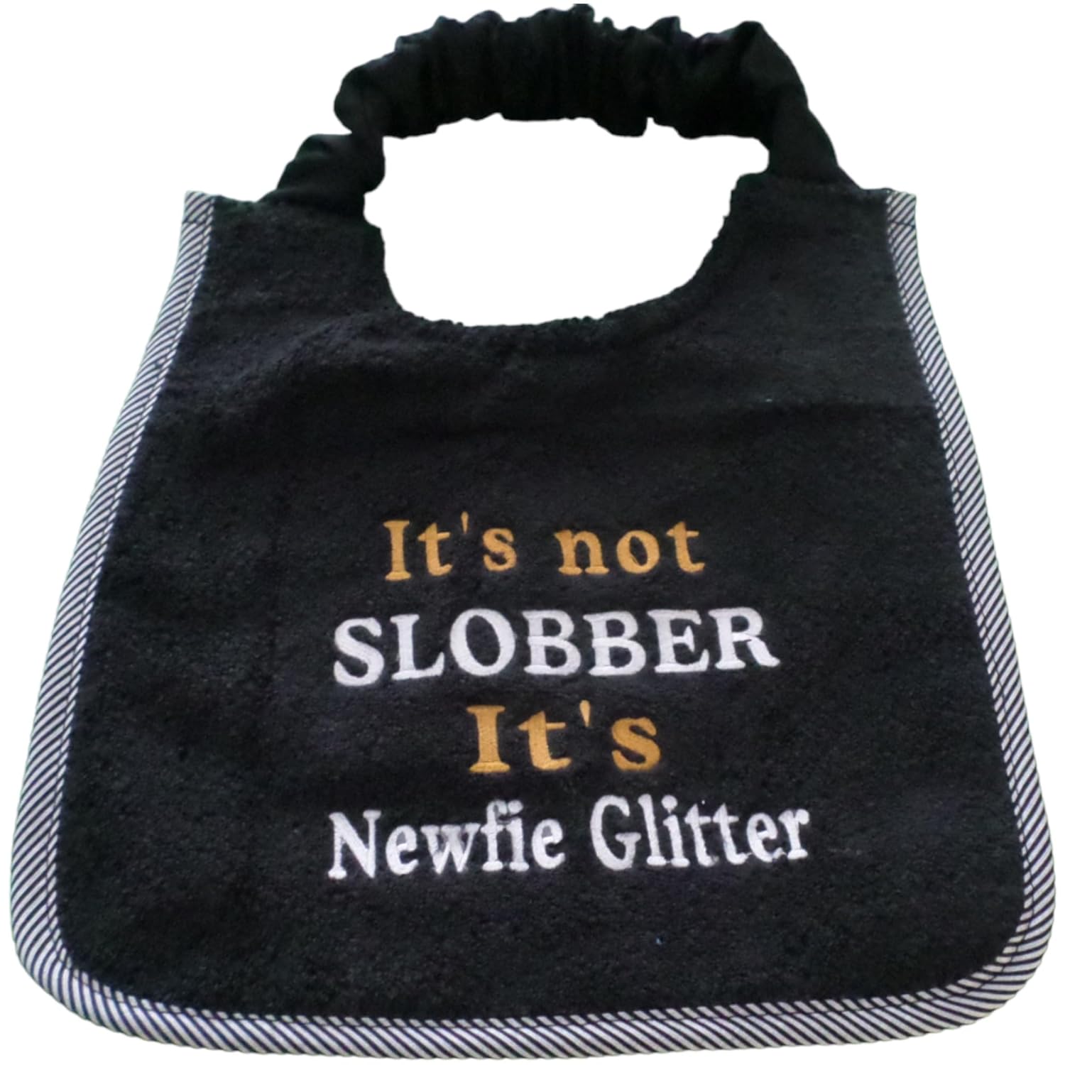 Unique Handmade Newfoundland Dog Bib - Personalized Colors, Waterproof Backing, and Adjustable Fit for all breeds - stylish - choose your size - newfy glitter