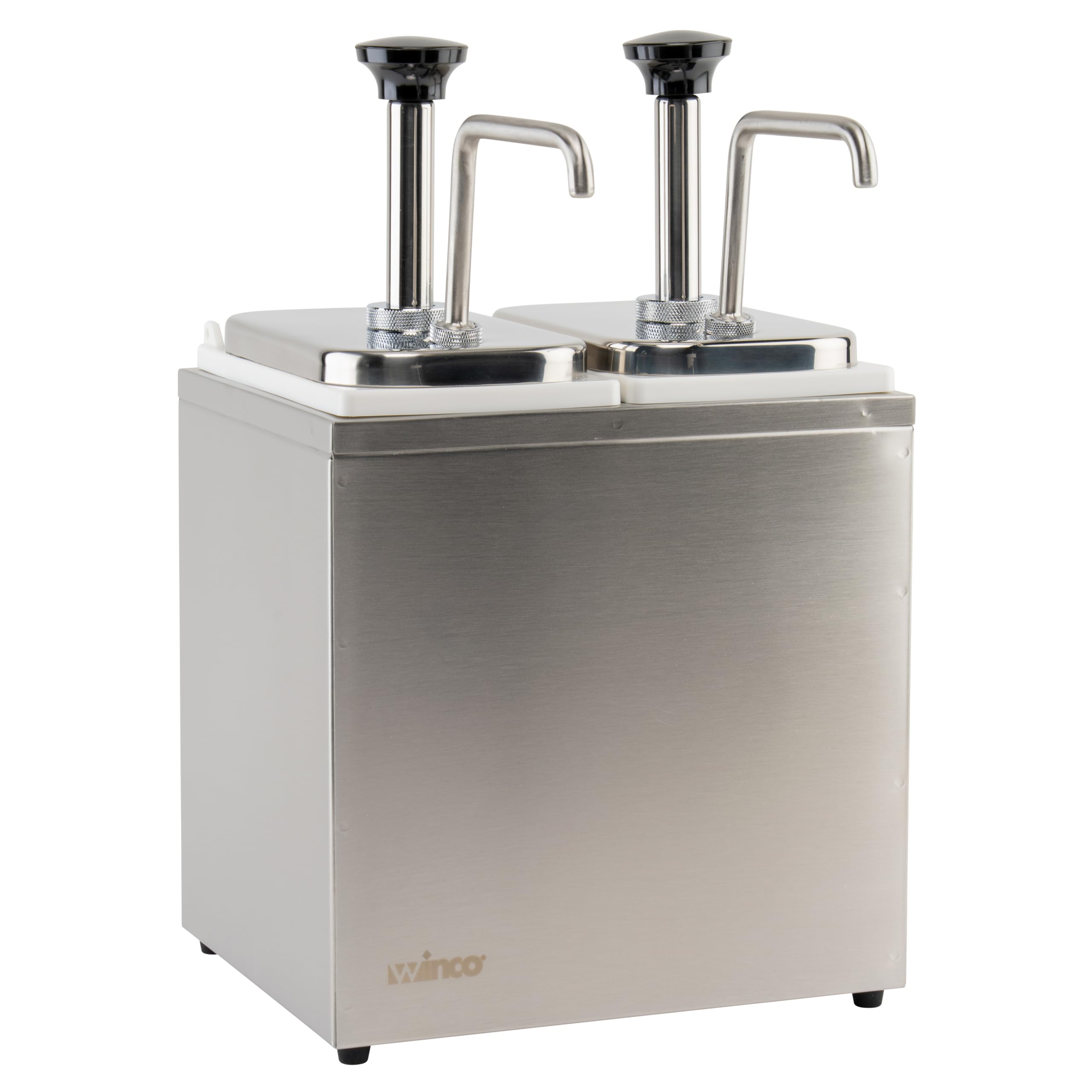 Distributeur à condiments en acier inoxydable pour simplifier le service