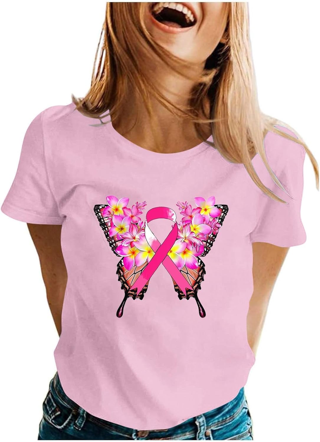 Octobre Rose 2025 Tee Shirt Octobre Rose Femme Octobre Rose