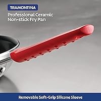 Vista 8 de Tramontina Professional 14-Inch Ceramic Non Stick Extra Large Frying Pan, Heavy-Gauge Aluminum Skillet with Ceramic Nonstick Coating, Dishwasher and