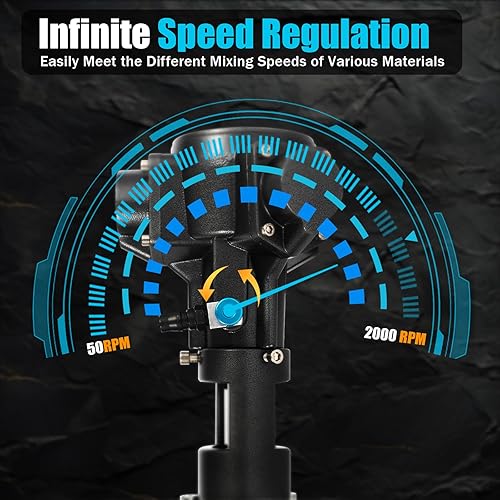 Miniatura 8 de Mezclador de pintura automático neumático de 50 galones, mezclador neumático de acero inoxidable, mezclador de pintura de tinta de revestimiento