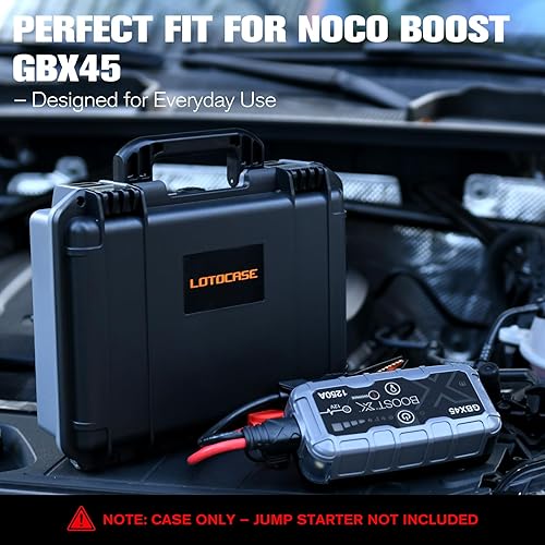 Miniatura 5 de Funda para NOCO Boost X GBX45  Funda de transporte rígida impermeable con espuma precortada personalizada, caja de viaje protectora a prueba de