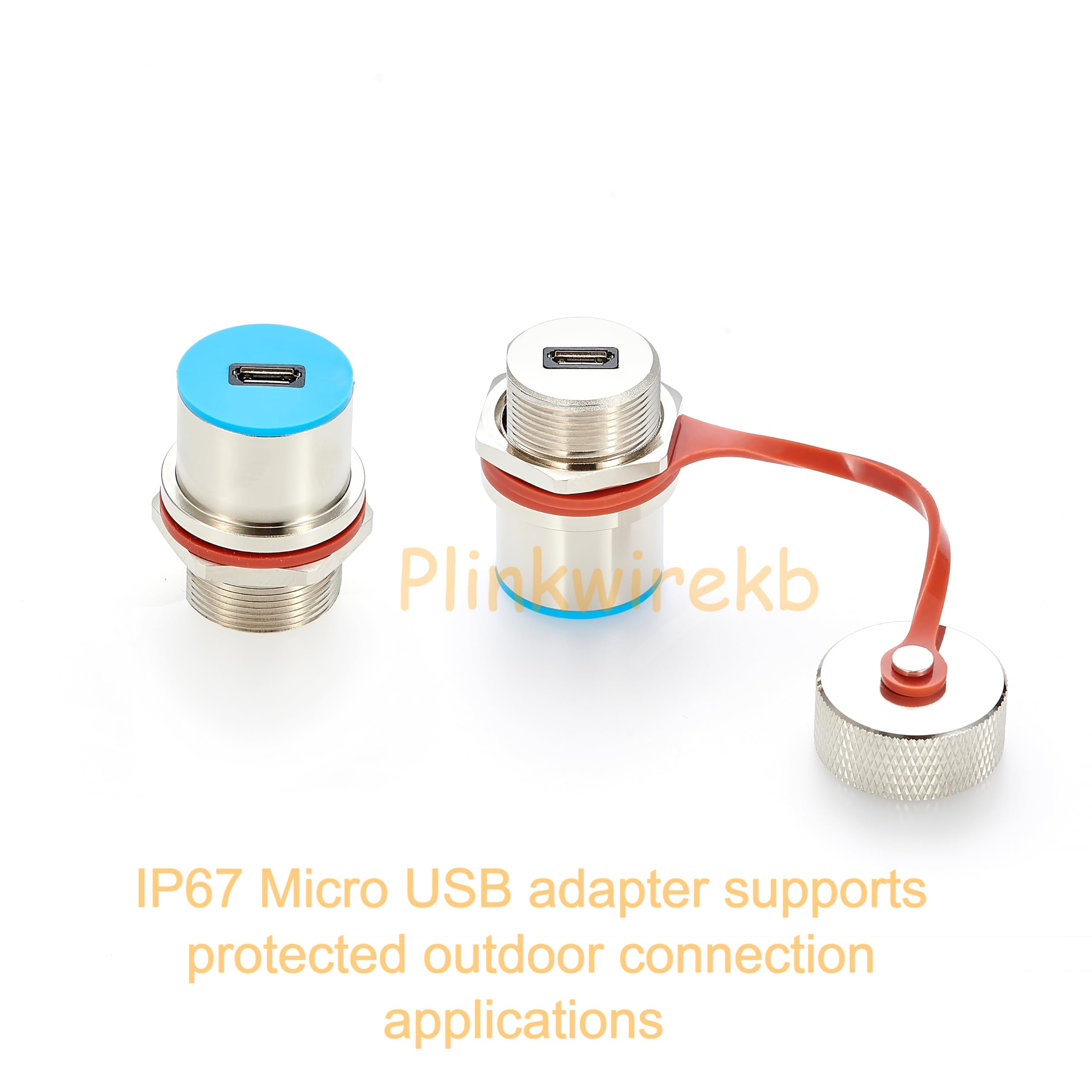 Micro USB 2.0 złącze gniazdo na gniazdo adapter IP67