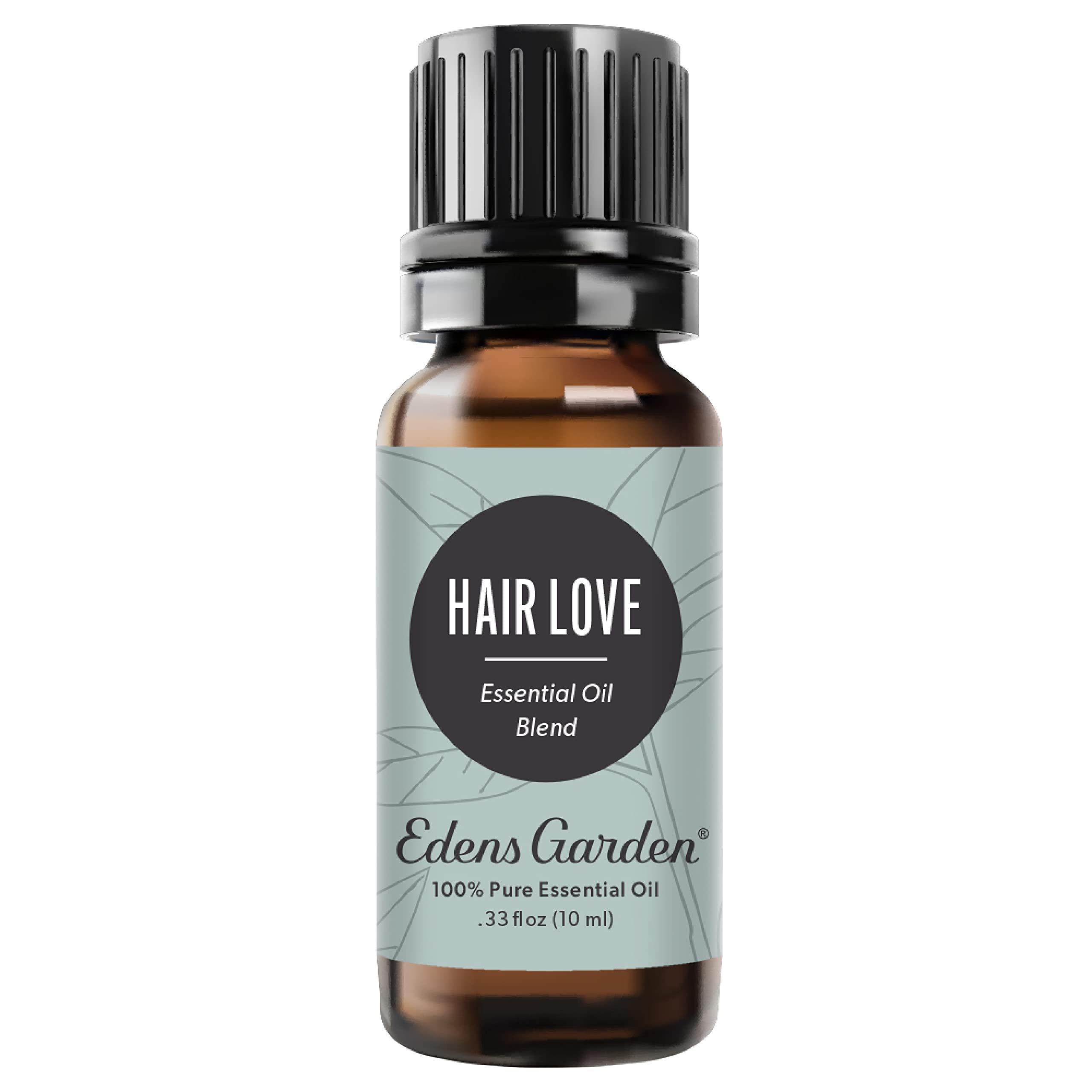Edens Hair Love Essential Oil Blend- 100% Pure Premium Grade, Undiluted, Natural, Therapeutic, Aromatherapy, The Best for Diffusing, Skin, Hair, Face 10 ml (.33 fl oz)