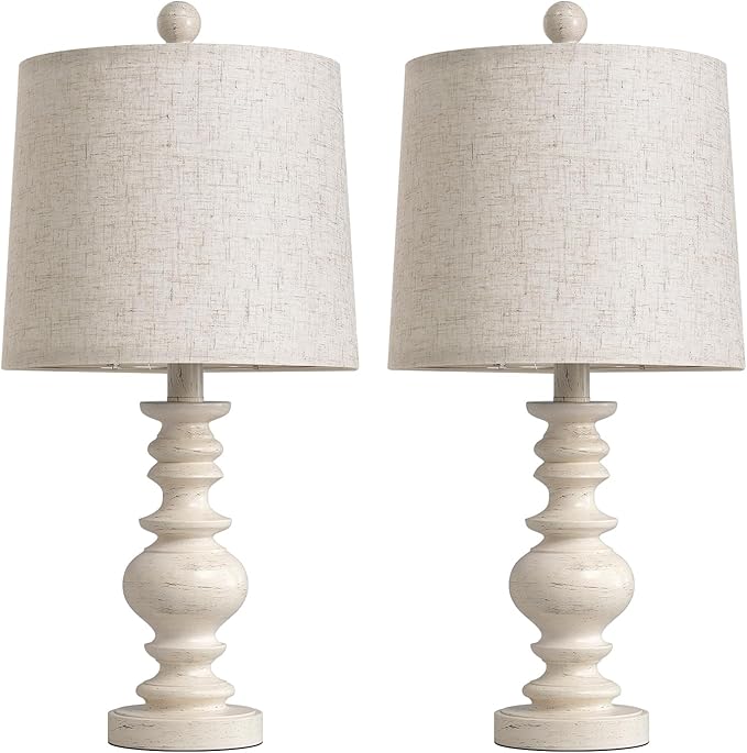 Lámpara de Mesa BOBOMOMO Tradición 20.5" Rústica, Set de 2 miniatura 7