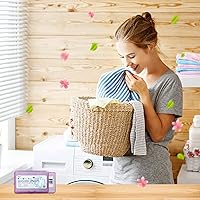 Vista 6 de Enyur Hojas de detergente para ropa sin perfume tiras de detergente para ropa de viaje detergente ecológico 192 cargas