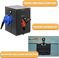 Vista 7 de Gancho Magnético de Alta Resistencia, Soporte Magnético para Herramientas, Ganchos Magnéticos para Cochera, Correa para Extensión de Cable, Cuerda