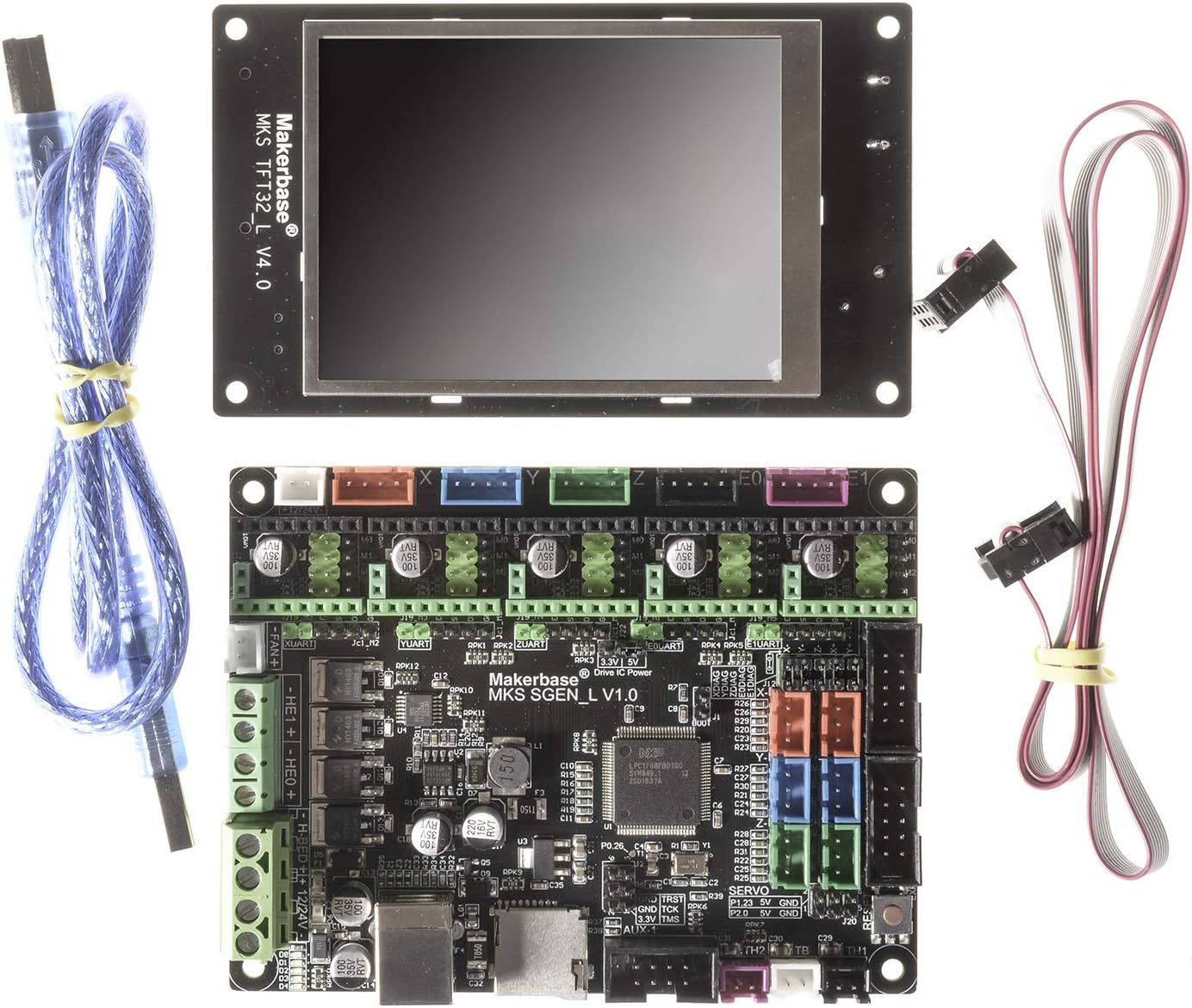 3D printer board MKS TFT32 Display + MKS SGen-L 32-bit controller compatible with Marlin2.0 and smoothie Upgrade of MKS Gen-L