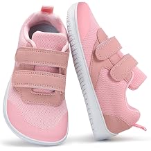 LEDINEY Kids Slip On Barefoot Toddler Boys/Girls Wide Toe Box Sneakers Zero Drop Minimalist Outdoor Activities Walking Running Shoes