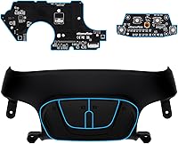 Vista 14 de eXtremeRate Back Buttons Attachment for Nintendo Switch Pro Controller, Clear Black Back Paddles Programable RISE4 Remap Kit for Switch Pro claro