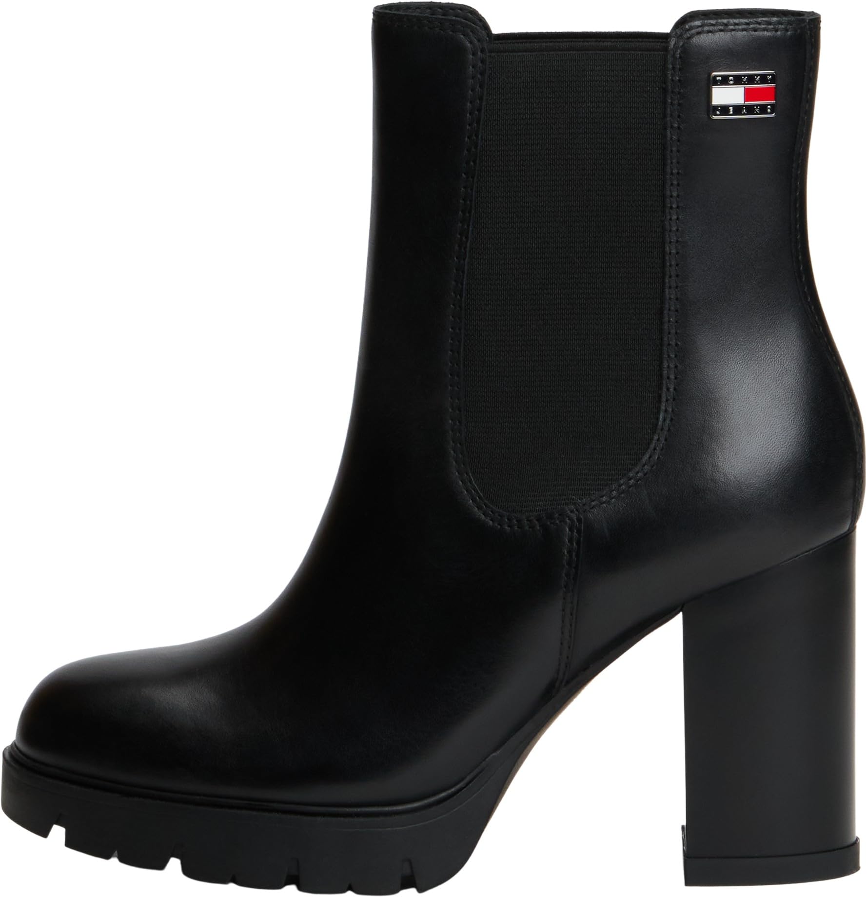 Tommy Jeans Chelsea Ankle Boot - Female - Heeled Boots - Black - 6 Uk - Shoes
