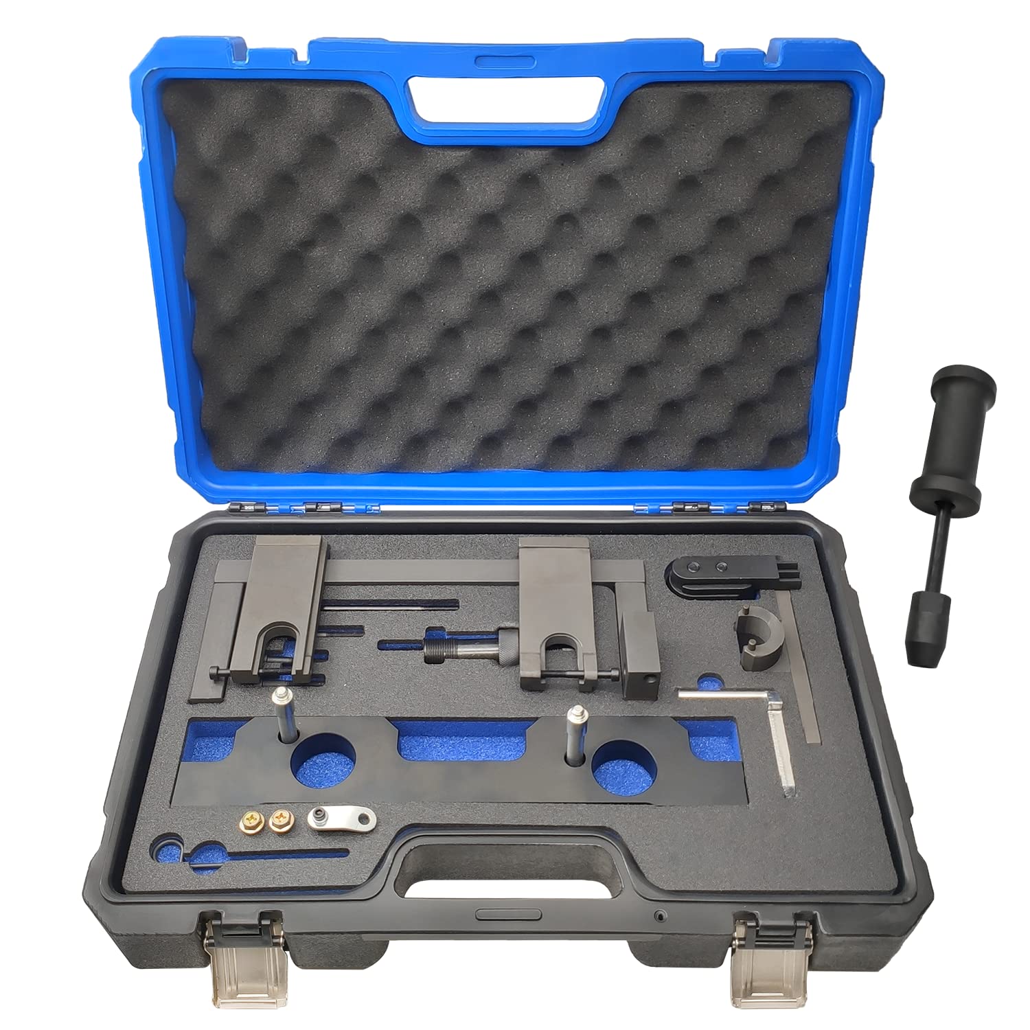 ZKTOOL Camshaft Timing Locking Tool Kit Fit for BMW N20 N26 Engine,with Flywheel Holder and 7676 Oil