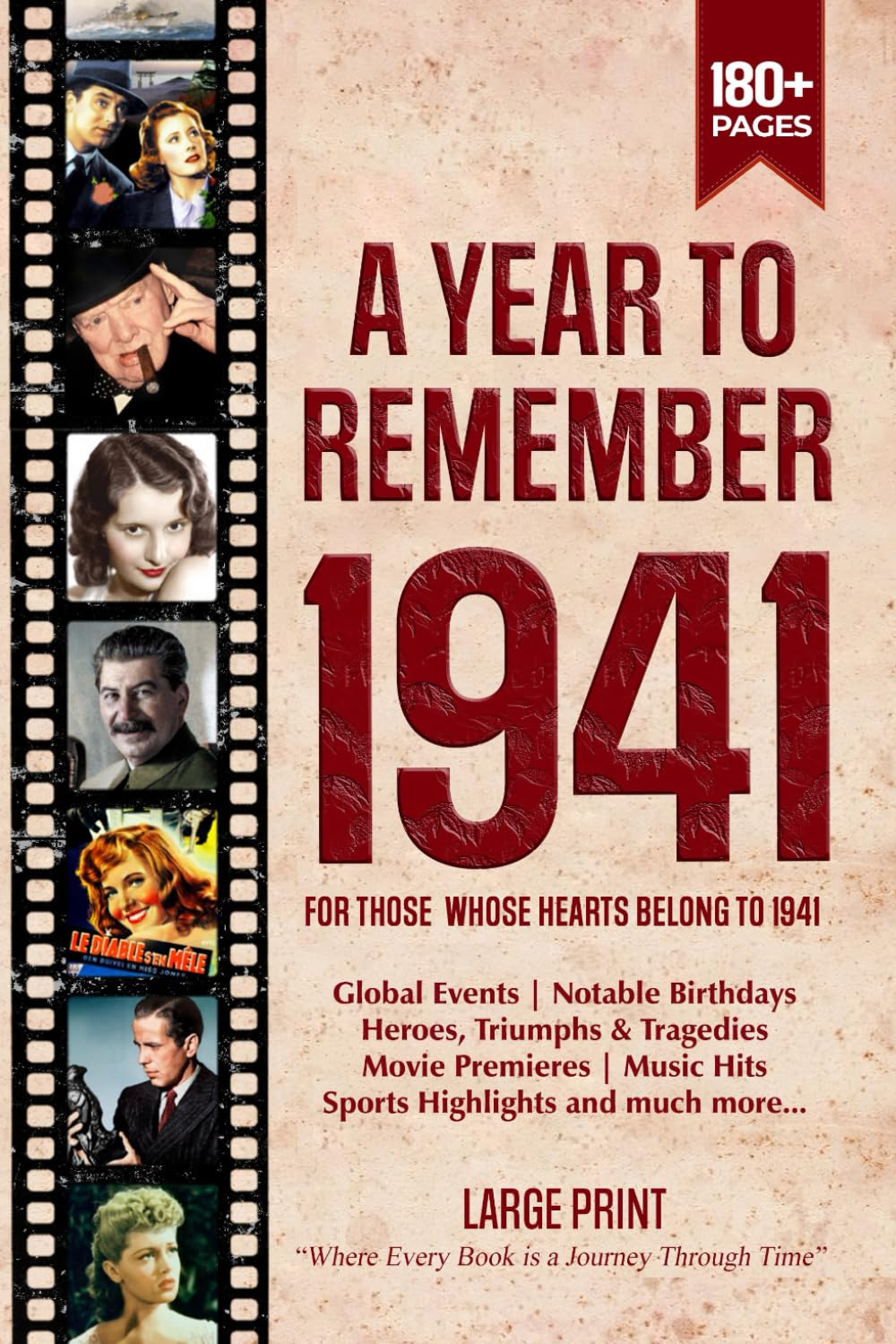 A Year To Remember 1941 History Book: A Nostalgic Tribute for the Radio Babies with Heartfelt Memories of 1941 – An Ideal Gift for Birthdays, Anniversaries, and Special Occasions