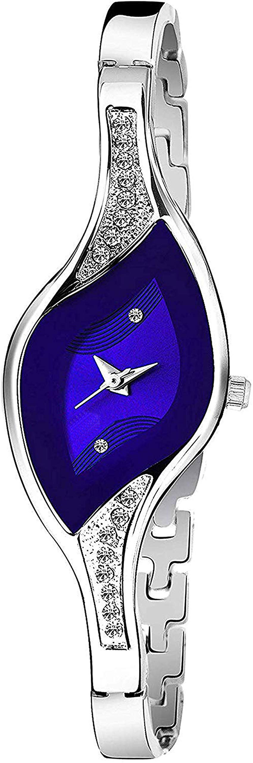 Acnos Stainless Steel Premium Blue Dial Shape Analogue Watch For Girls And Women Pack Of - 1 (Blue-Raga), Multi-Color Band (B085FQCZZ4) Amazon Price History, Amazon Price Tracker