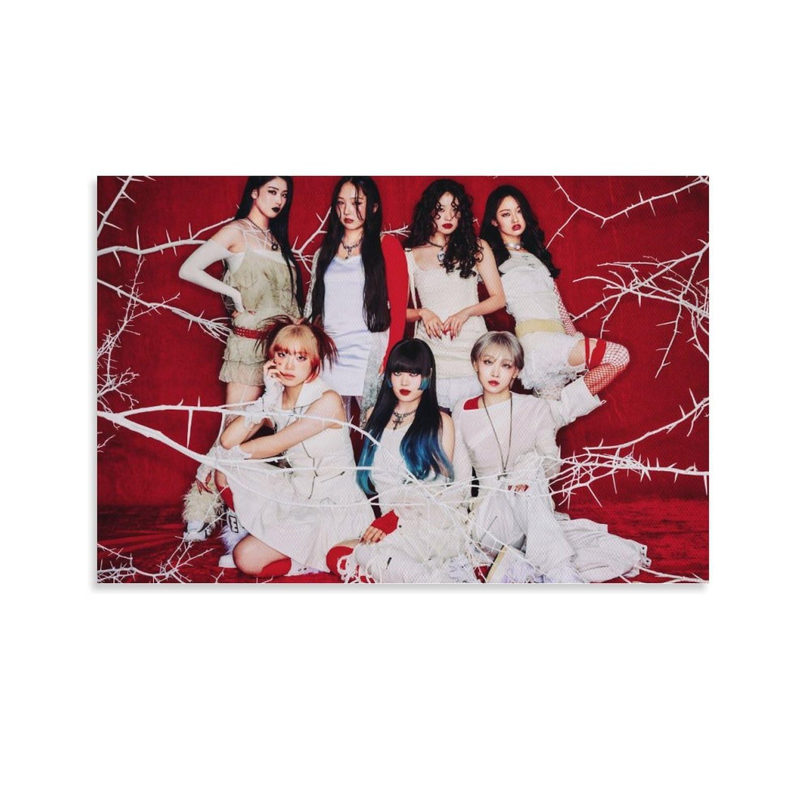 Amazon.co.jp: 歌手 HANA ハナ Debut Single Rose アルバムキャンバス