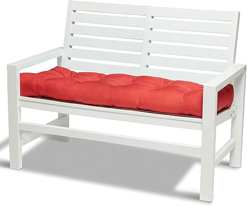 Miniatura 10 de Duck Covers Cojín de banco resistente al agua para interiores y exteriores, 42 x 18 x 5 pulgadas, festival lila, cojín de banco de patio