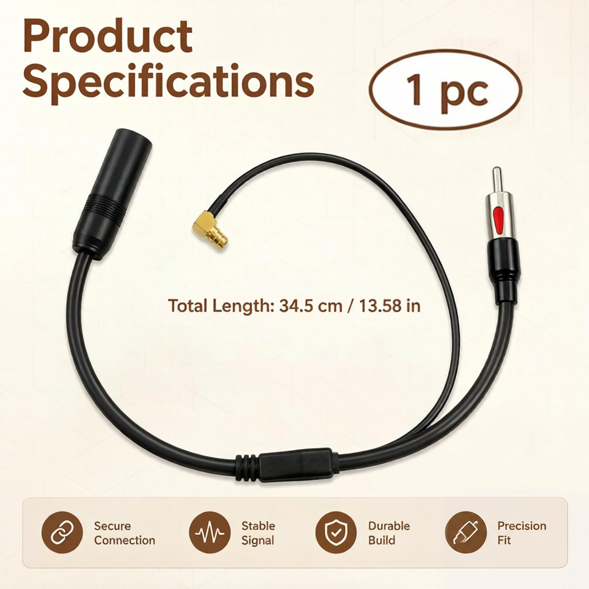 DAB Antenne Splitter SMB