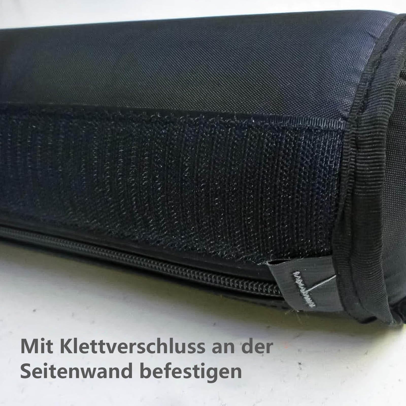 Luftvorzelt Für Wohnwagen Zubehör, Luftpolster Aufblasbar, 240 cm, Inkl Transparenten Innenschlauch für Andruckstange Vorzelt Zubehör Geeignet für Wohnwagen Vorzelt