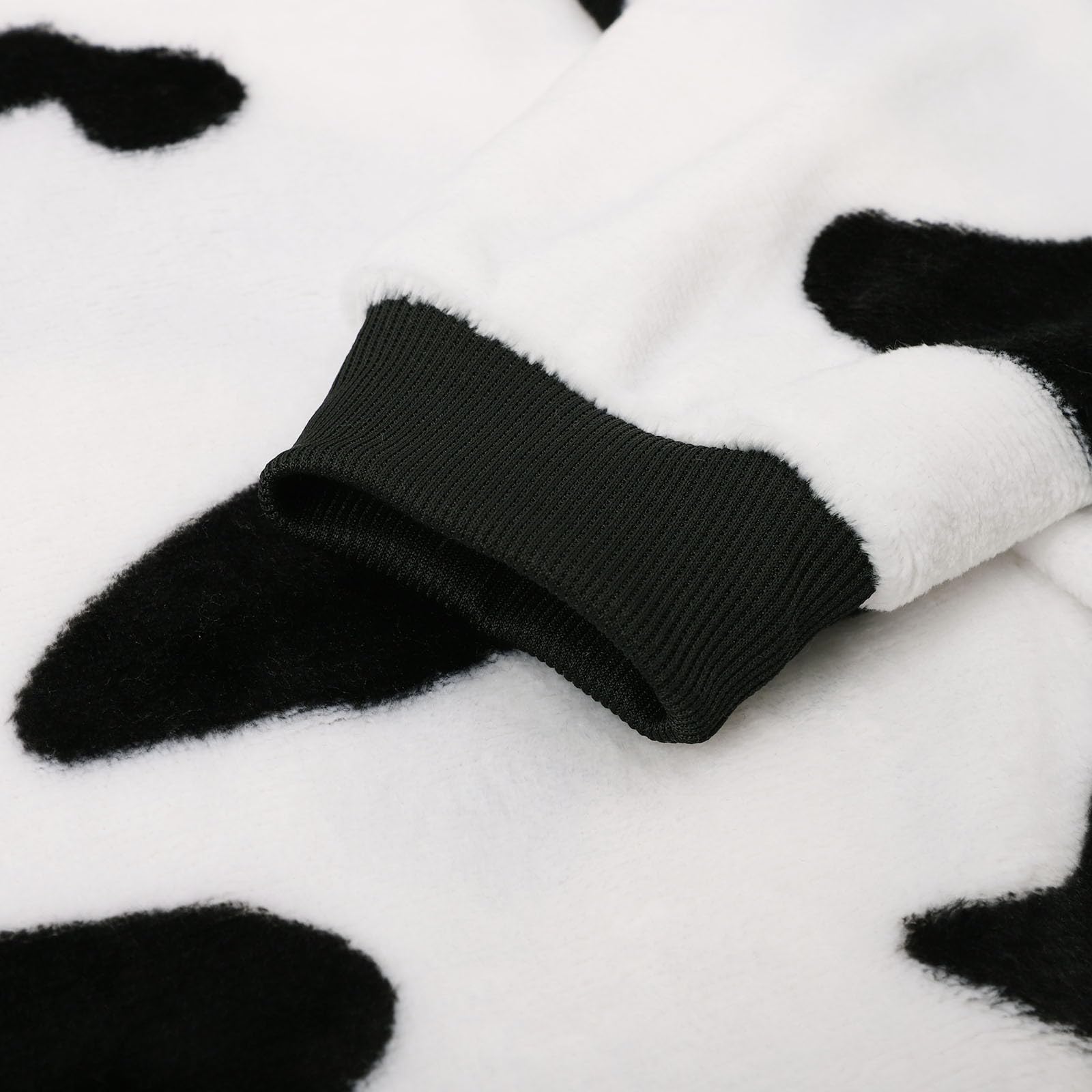 Mono Acogedor con Estampado de para Invierno – con Cremallera, Ropa de Estar por casa de Forro Polar para y Adolescentes.