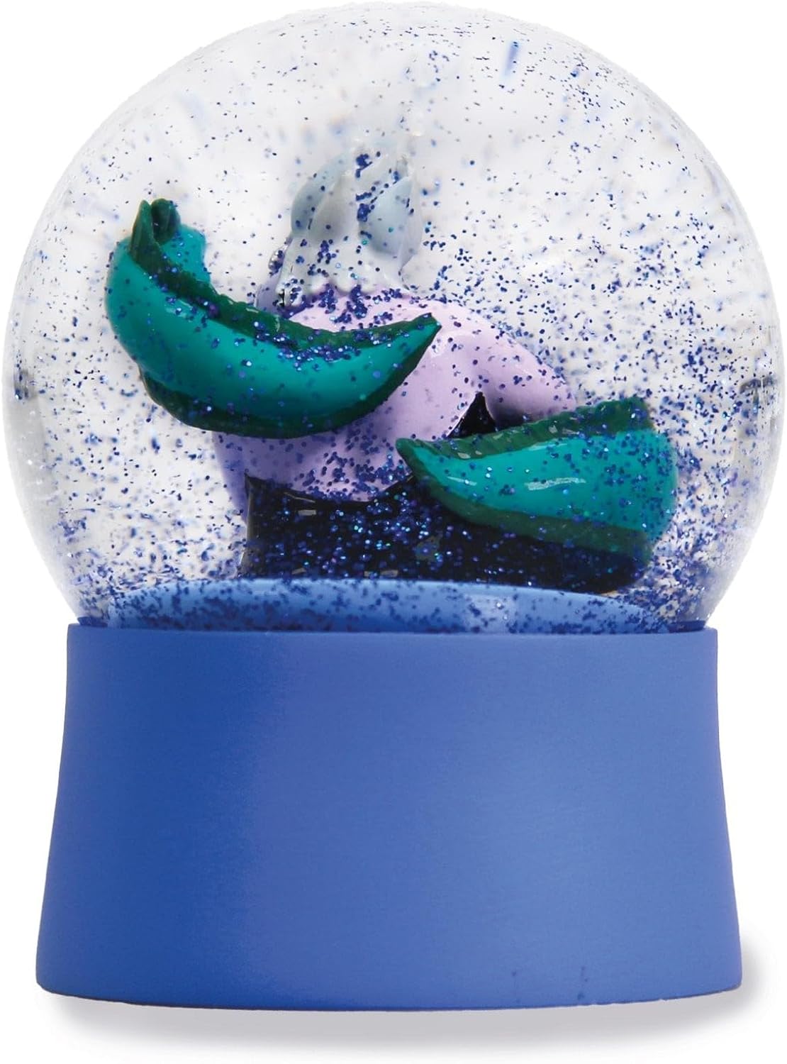 Half Moon Bay Ursula Snow Globe, Dark Multicolor, Purple, 65 mm