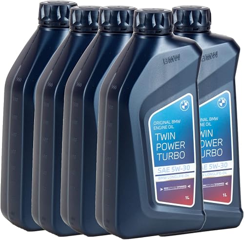Original BMW Engine Oil 5x Oil 5 W-30 Twin Power Turbo Lo…