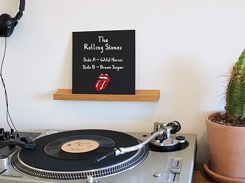 Miniatura 5 de BIG FUDGE Pro Blank Album Jackets - 7 pulgadas x negro - 20 cubiertas de discos de vinilo (400 gsm) - Cubierta de álbum para discos - Mangas