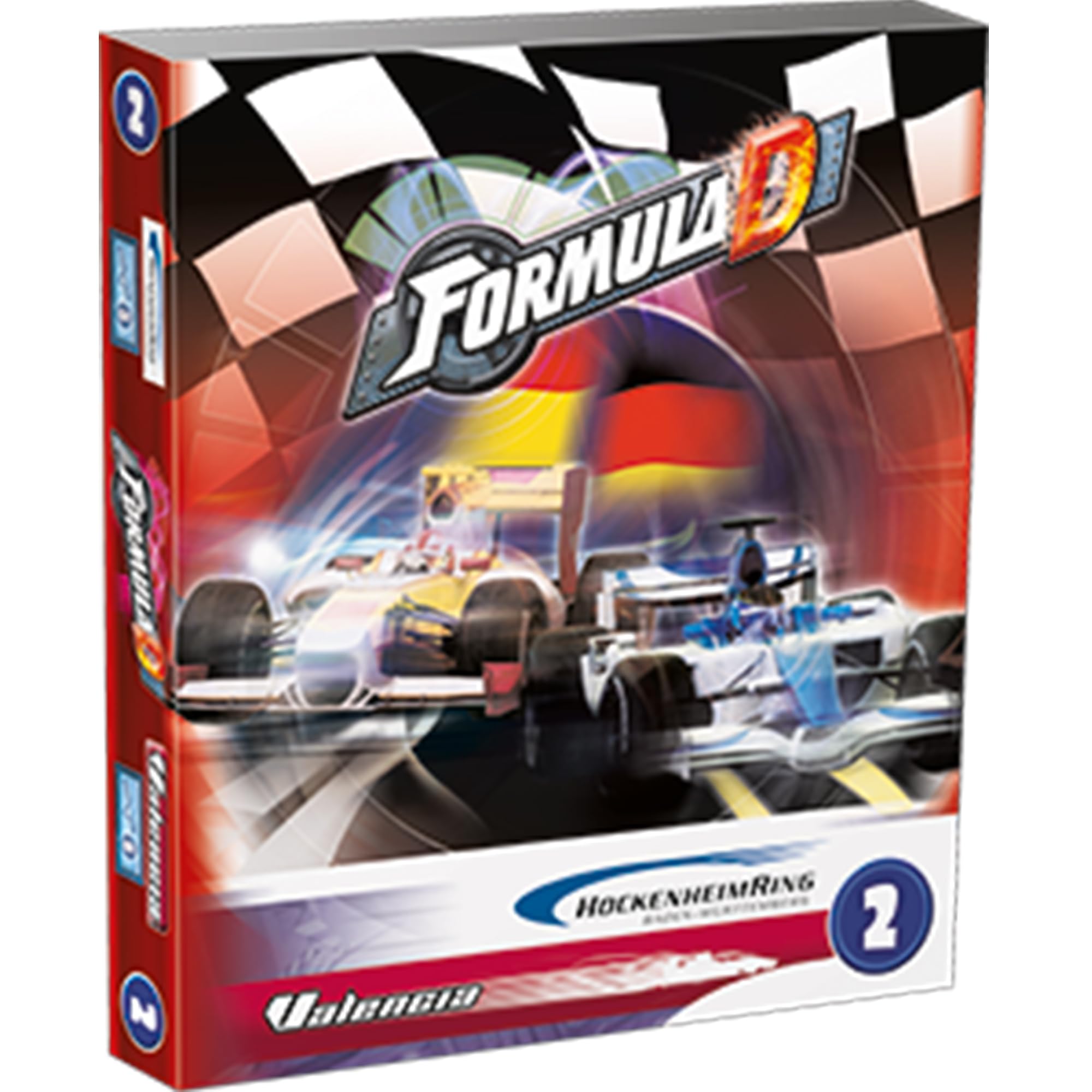 Formula D Board Game Valencia - Hockenheim EXPANSION - Race on Historic Tracks! Fast-Paced Strategy Game for Kids & Adults, Ages 8+, 2-10 Players, 60 Minute Playtime, Made by Zygomatic