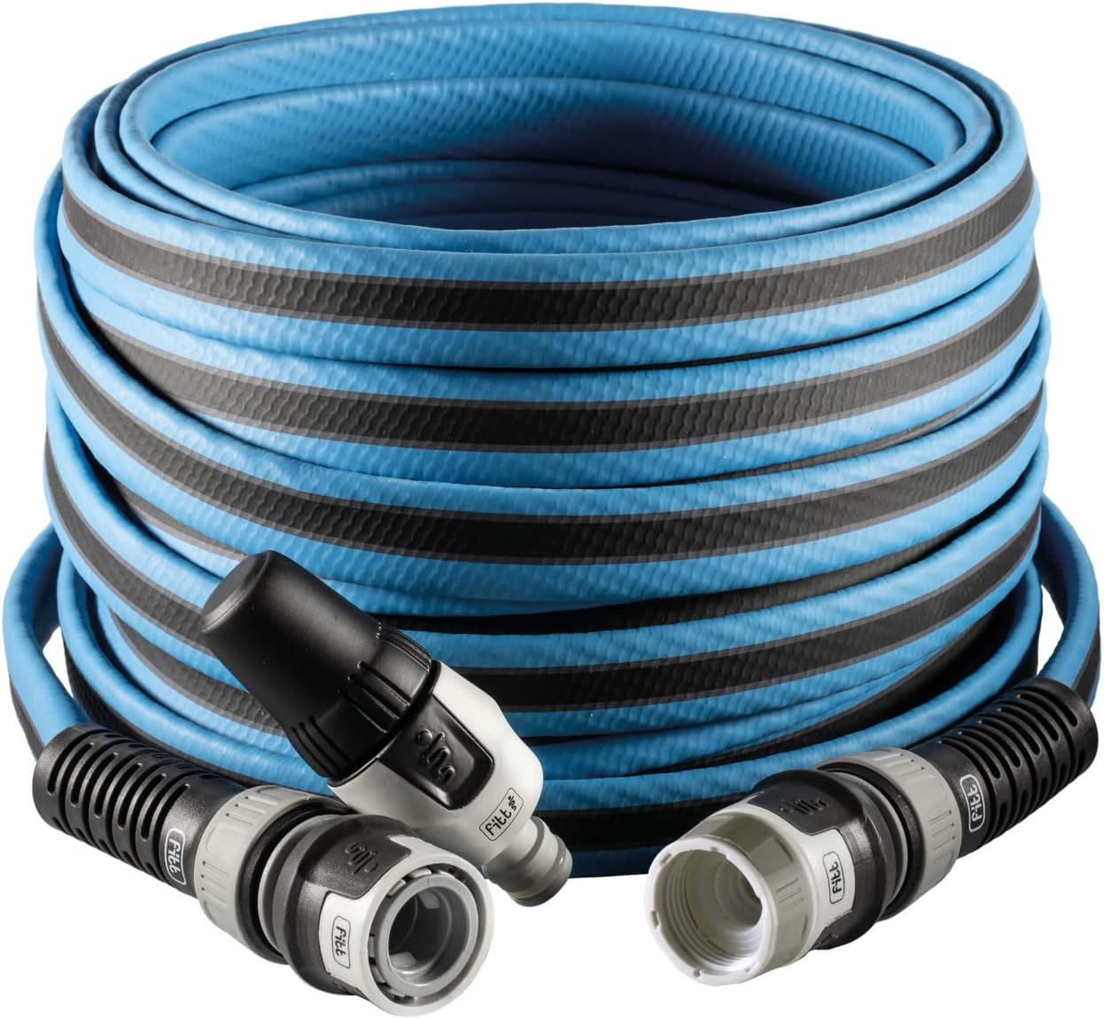 Tubo Acqua Giardino 5 Metri Tubo Per Acqua Da Giardino 5 Metri, 3/4 Pollici, Nero, 25 Bar - Anti-alghe, UV, Gelo Tubo Irrigazione - Foto 10