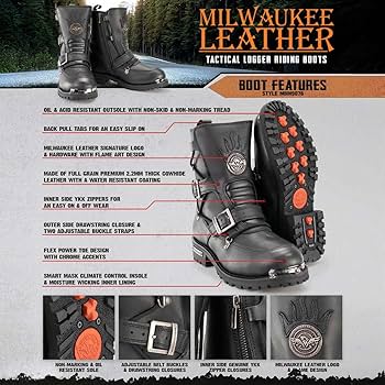 Amazon.com: Milwaukee Leather MBM9076 Men's Black Tactical