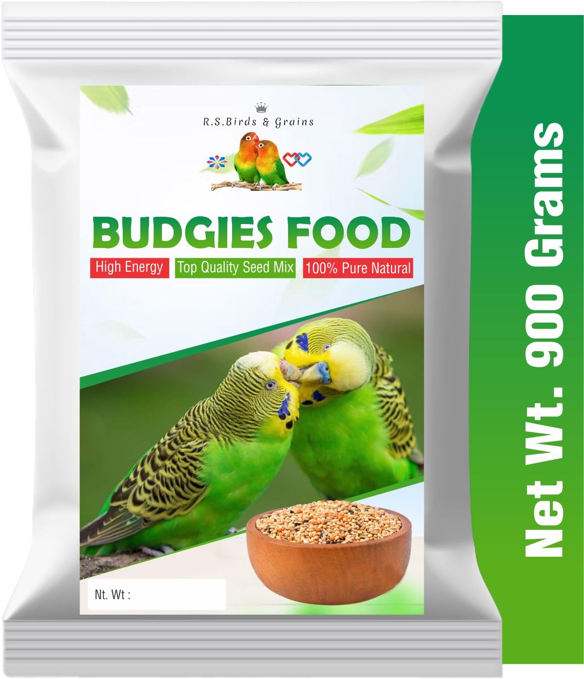R.S. Birds & Grains | Bird Food for Budgies | Premium Multi Millet Mix Seeds for Budgies Daily Food with Balanced Nutrition | All Life Stages (900 Grams)-picture-19
