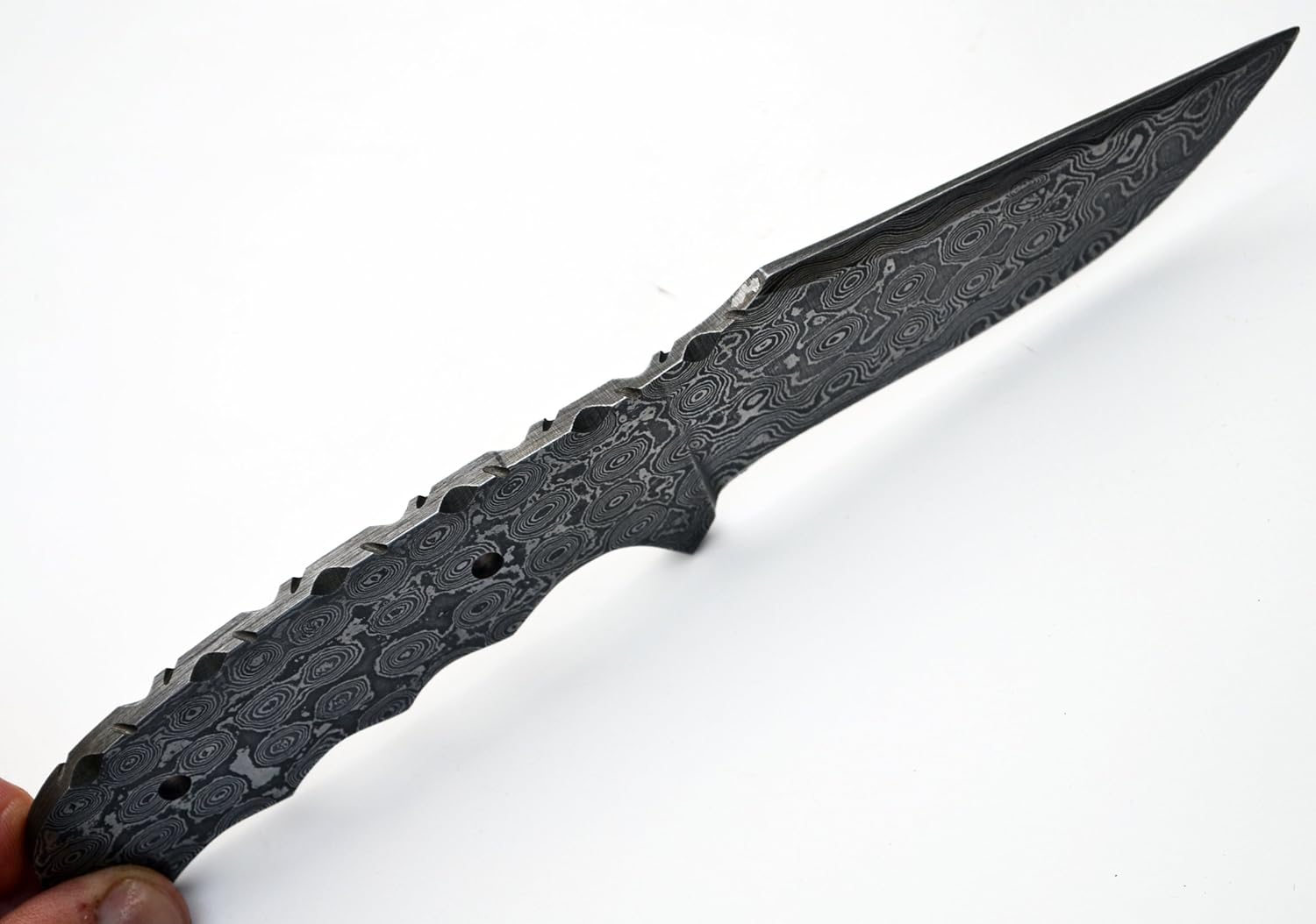 Knife Making Damascus Hunting Skinning Blank Knives Steel 1095 High Custom Blade