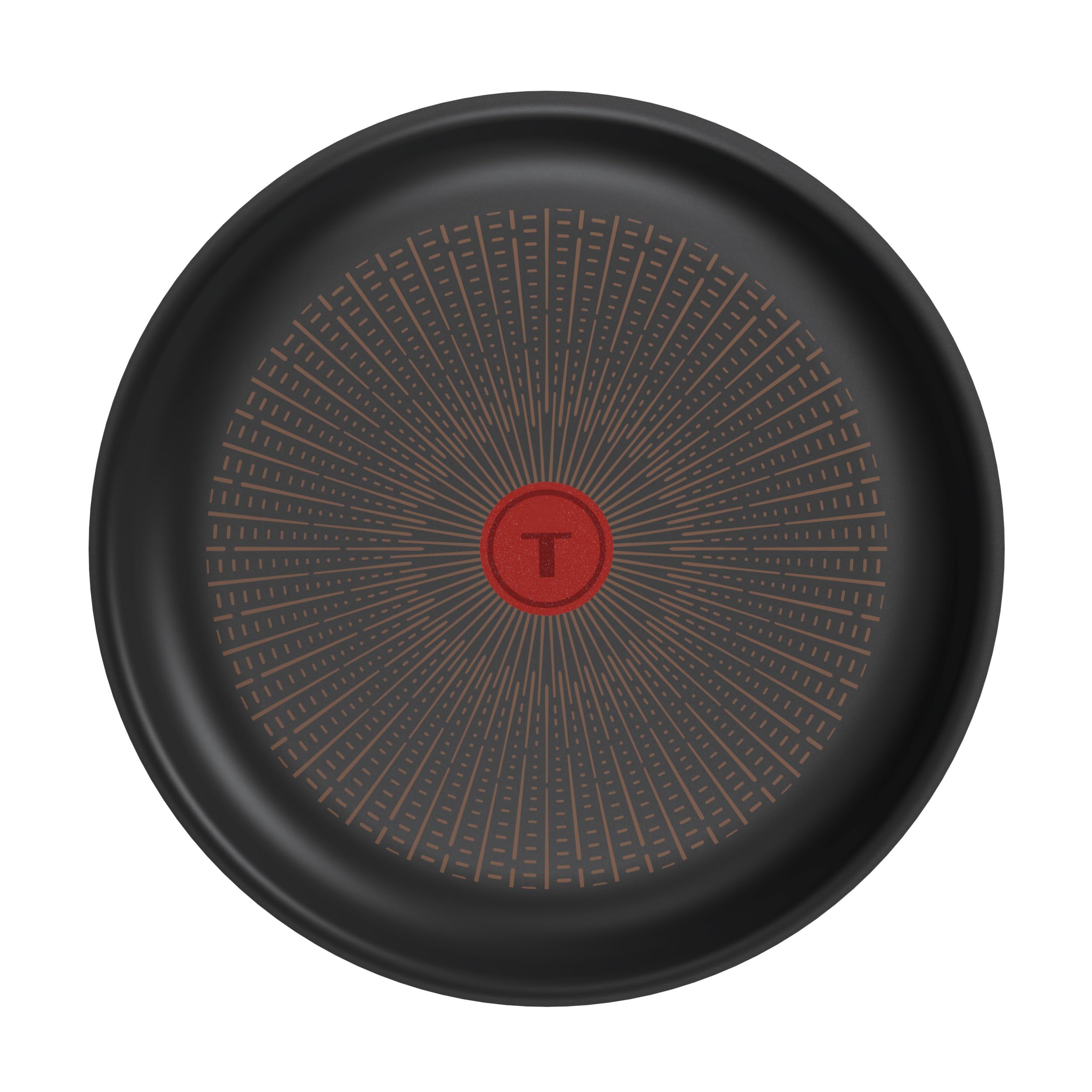 Tefal Ingenio Excellence Fusion Bratpfanne 28 cm, Fusion Core Antihaftversiegelung, stapelbar, platzsparend, Thermo-Signal, für alle Herdarten, mühelose Reinigung, Schwarz, P0050653