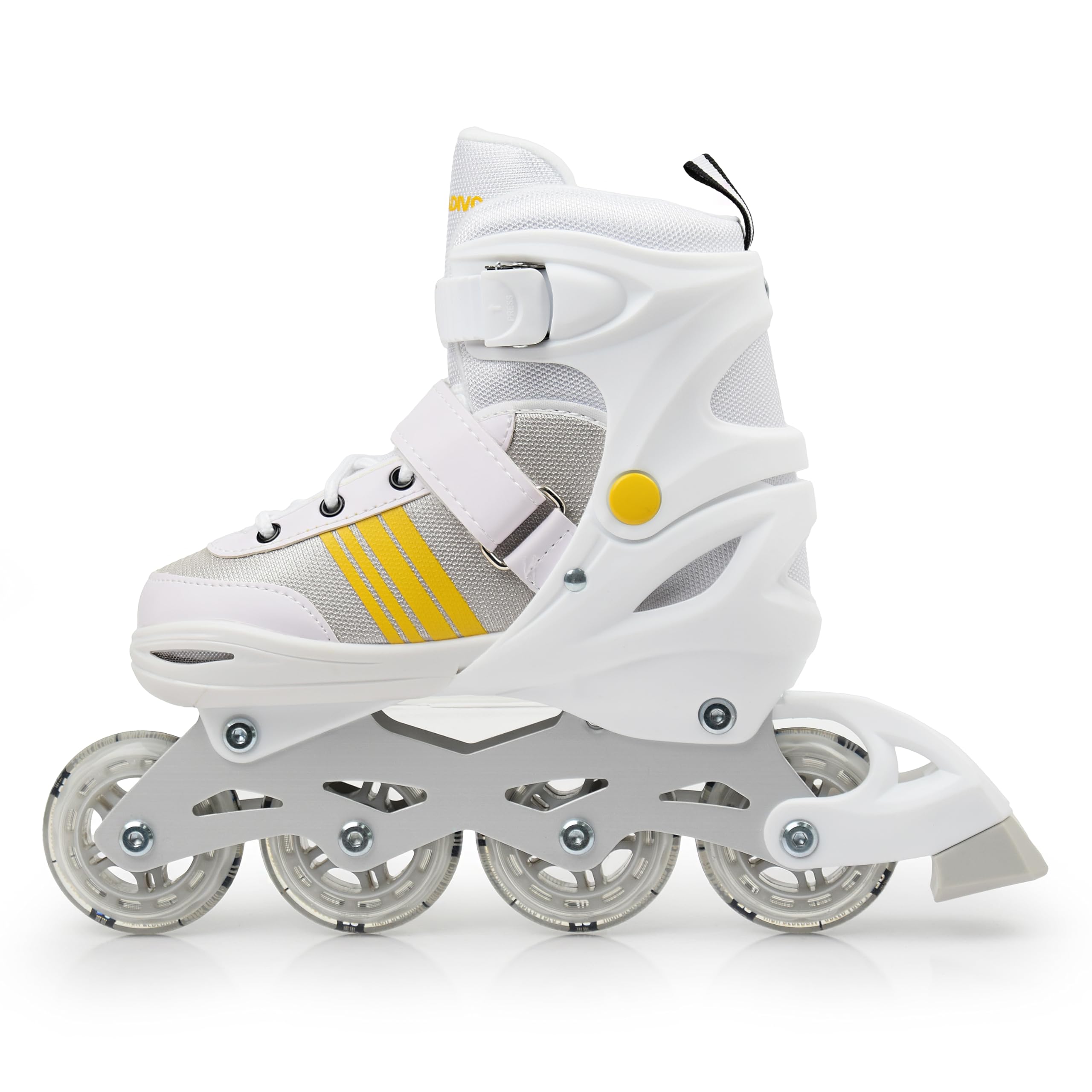 MADIVO Duo Set 2in1 Inliner/Schlittschuhe VERSTELLBAR | für Kinder und Jugendliche | Damen Herren Inline-Skates umbaubar zu Eislaufschuhe | Größen: 34-37, 38-41