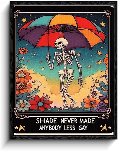 Miniatura 10 de Arte de pared LGBT, decoración de pared en lienzo gay, sonidos gay IM en obras de arte para sala de estar, dormitorio, póster del orgullo LGBTQ para