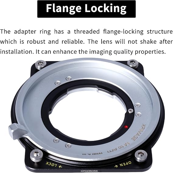 Lens Mount Adapter Plate Compatible with Leica M Lens to ARRI Camcorder