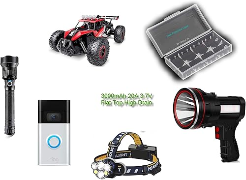 Miniatura 2 de Auténtico 30Q, 3.7 V parte superior plana real 3000mAh 18650 batería recargable Samsung30Q (paquete de 4)