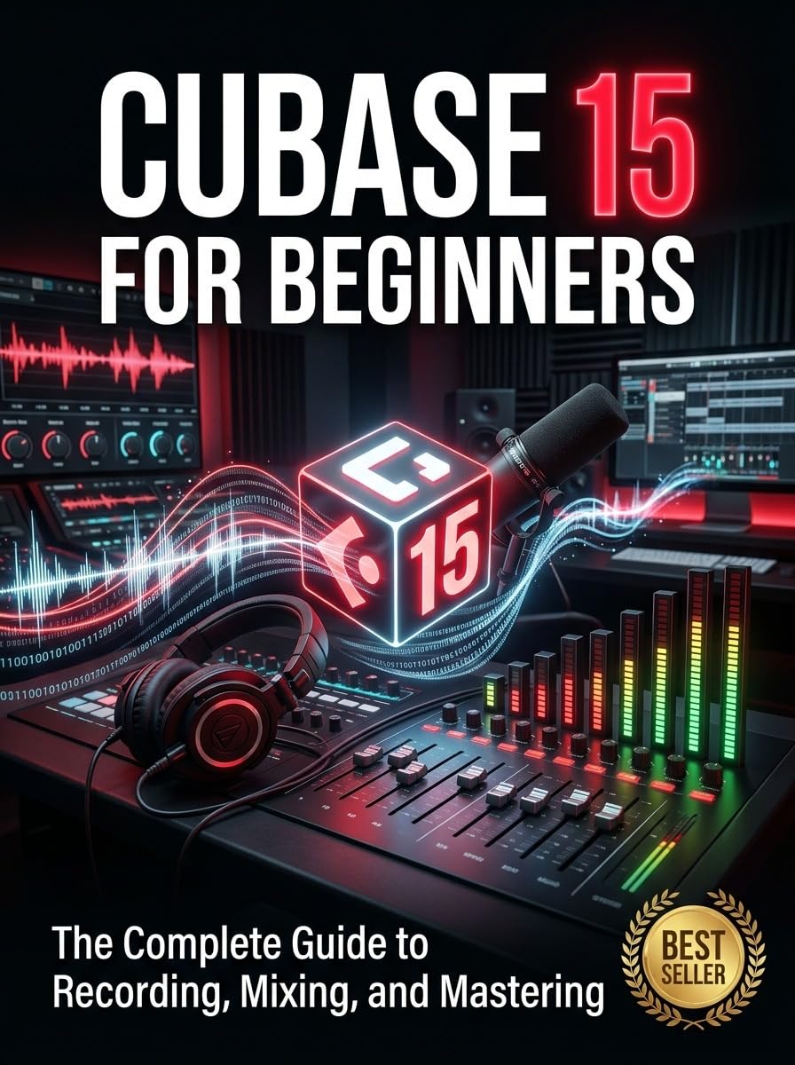 Guide Cubase 15 for Beginners complet enregistrement et mastering