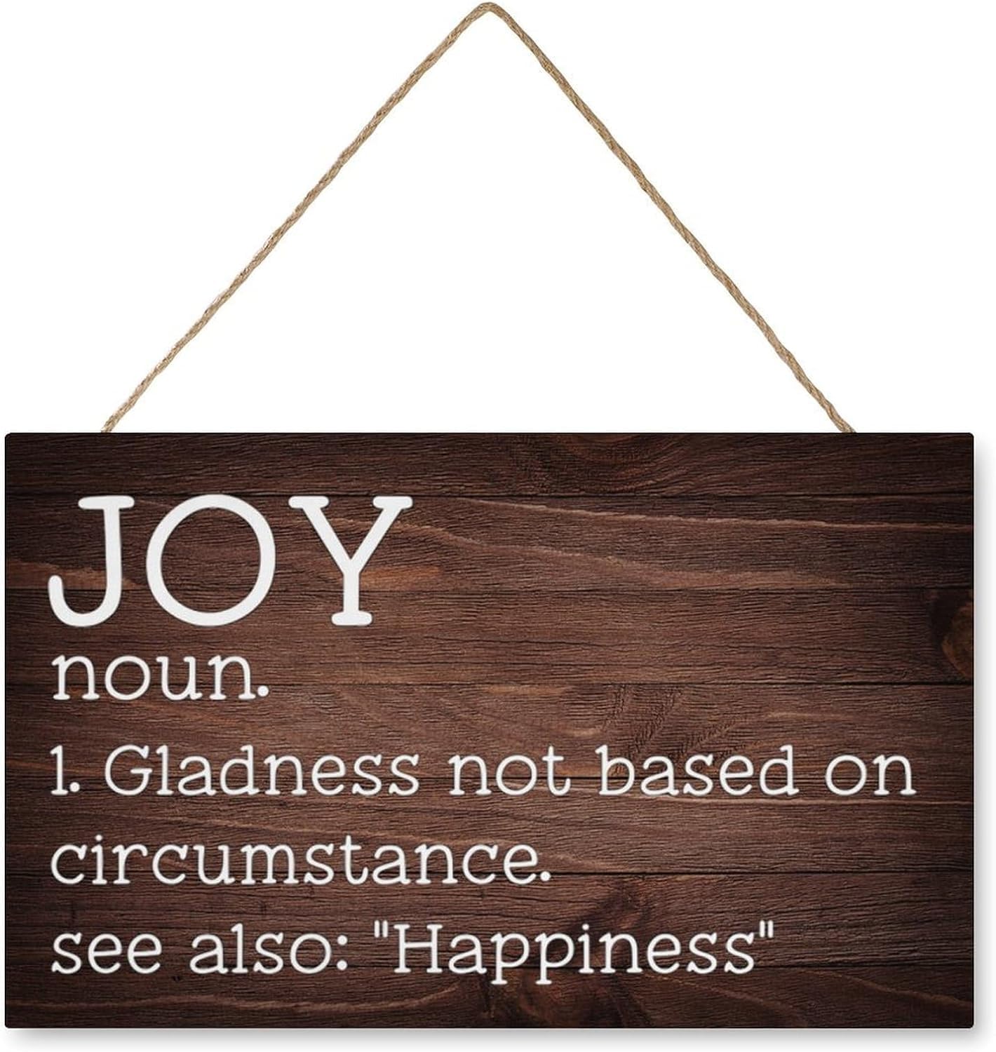 Wooden Decor Signs Joy Quote Definition Funny Wooden Wall Decor Inspirational Home Farmhouse Kitchen Cafe Decoration 8x12 Inch
