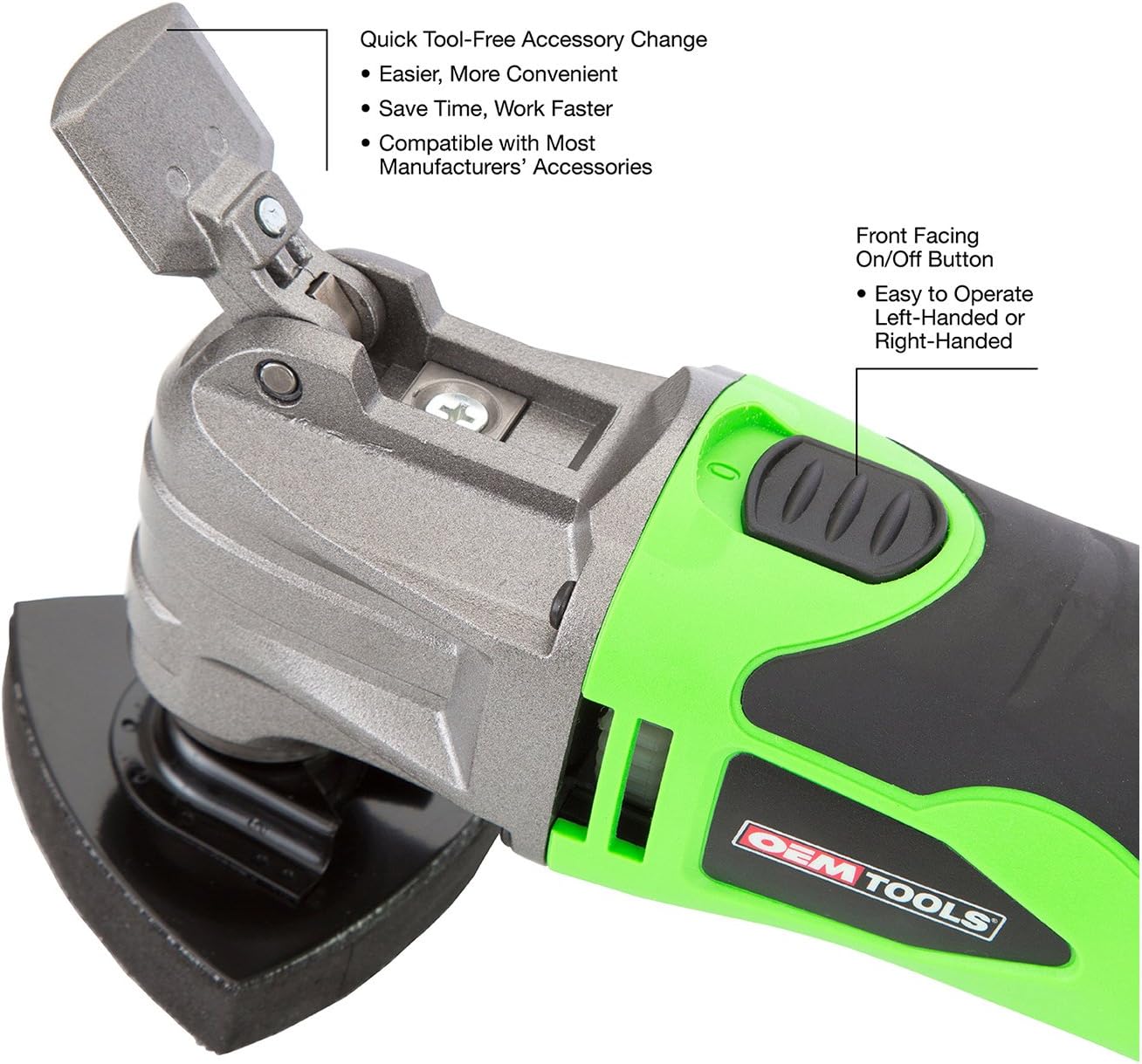 Exclusive OEMTOOLS 24495 Corded Oscillating Tool for Sanding, Multifunction Wood Cutting Tools, Multi Use Power Tool, Oscillating Tool Blades Quick Release Change Crazy Deals OEMTOOLS 24495 Corded Oscillating Tool for Sanding, Multifunction Wood Cutting Tools, Multi Use Power Tool, Oscillating Tool Blades Quick Release Change